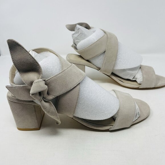 Journee Signature Collection Womens 10 Leather Hether Block Heel Sandals $119 - Picture 5 of 12